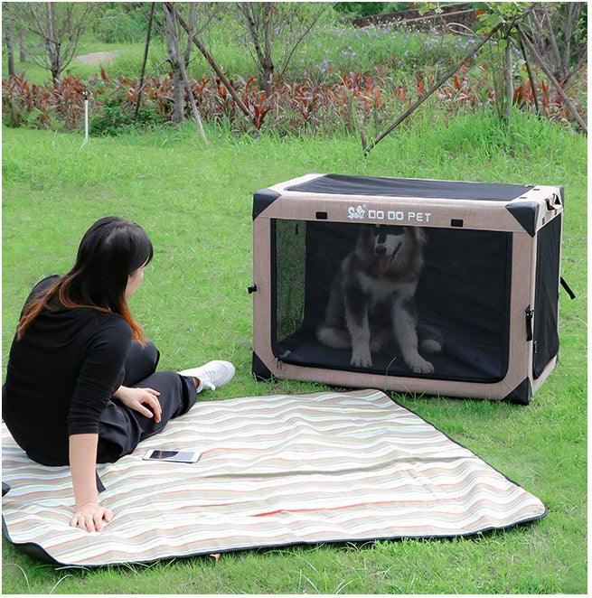Portable Collapsible Mesh Pet Tent - Image 2