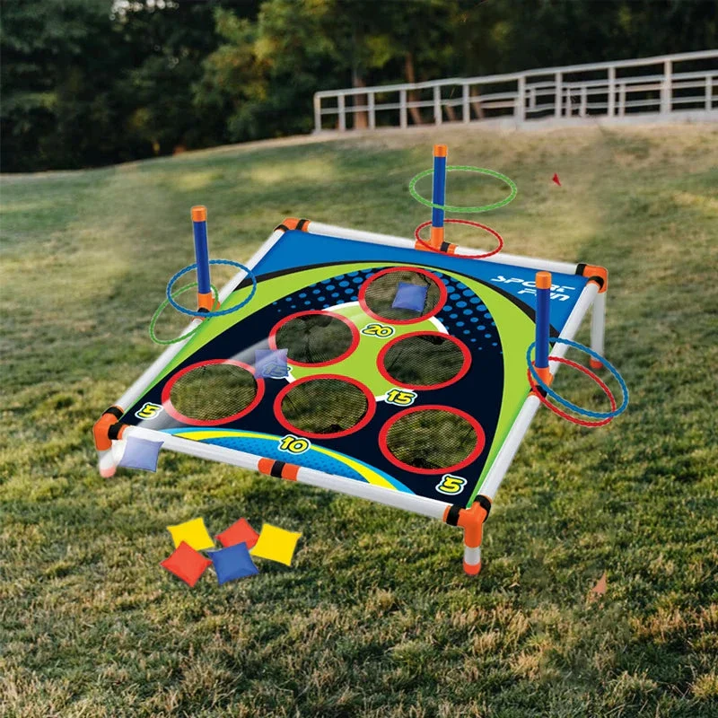 Portable Cornhole Toss Game Set - Easy Assembly Outdoor Yard Game for Kids & Adults - Image 3