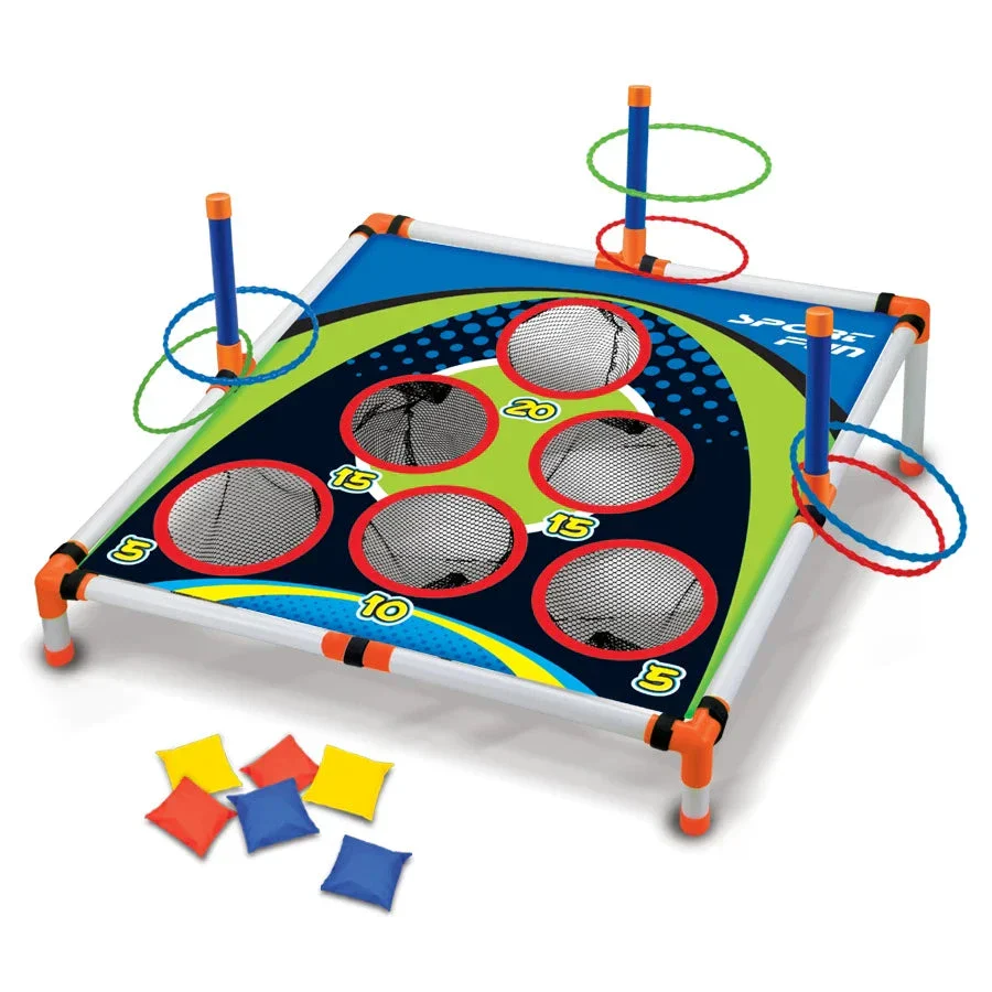 Portable Cornhole Toss Game Set - Easy Assembly Outdoor Yard Game for Kids & Adults - Image 7