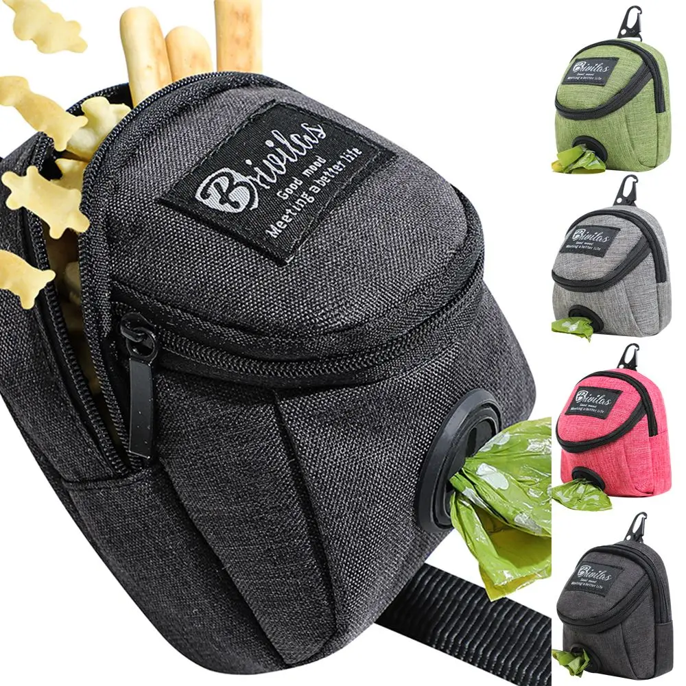 Portable Dog Treat Pouch – Training & Travel Bag with Poop Dispenser - Image 3