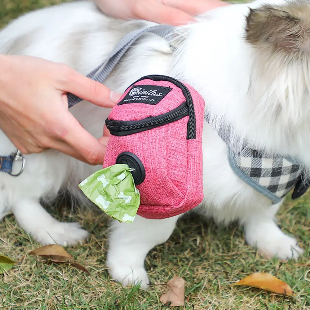 Portable Dog Treat Pouch – Training & Travel Bag with Poop Dispenser - Image 4
