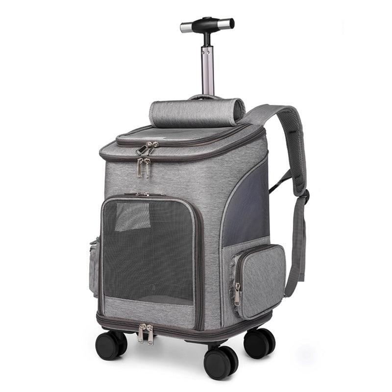 Portable Folding Pet Trolley Backpack - Image 4