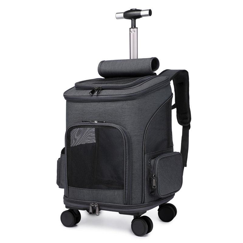 Portable Folding Pet Trolley Backpack - Image 5