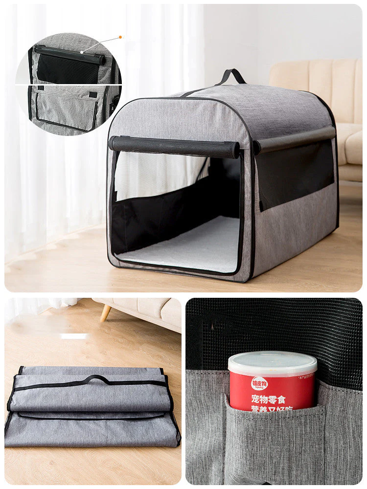 Portable Indoor Pet Carrier Bag House - Image 4