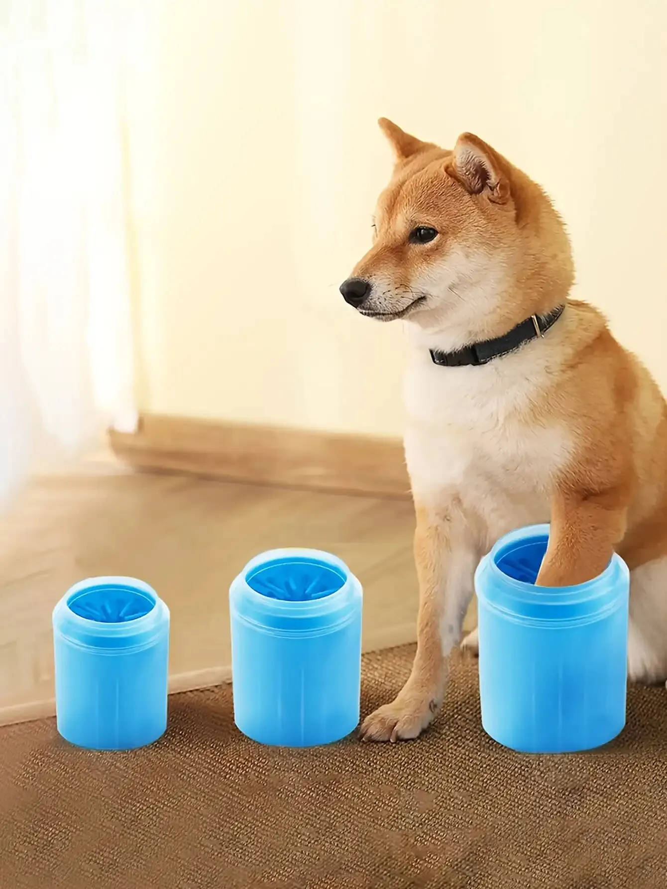 Portable Pet Paw Cleaner Cup – Pupmate Dog Paw Cleaner & Cat Foot Washing Tool - Image 2