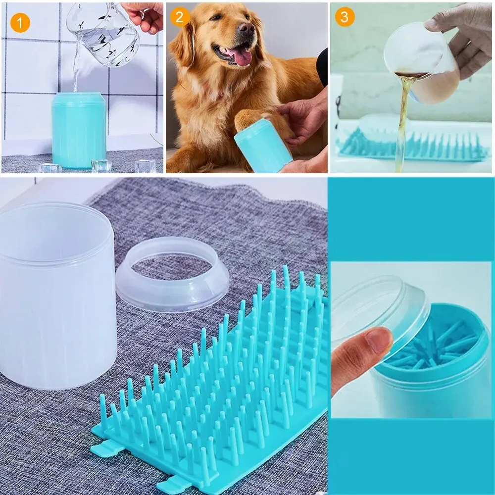 Portable Pet Paw Cleaner Cup – Pupmate Dog Paw Cleaner & Cat Foot Washing Tool - Image 4