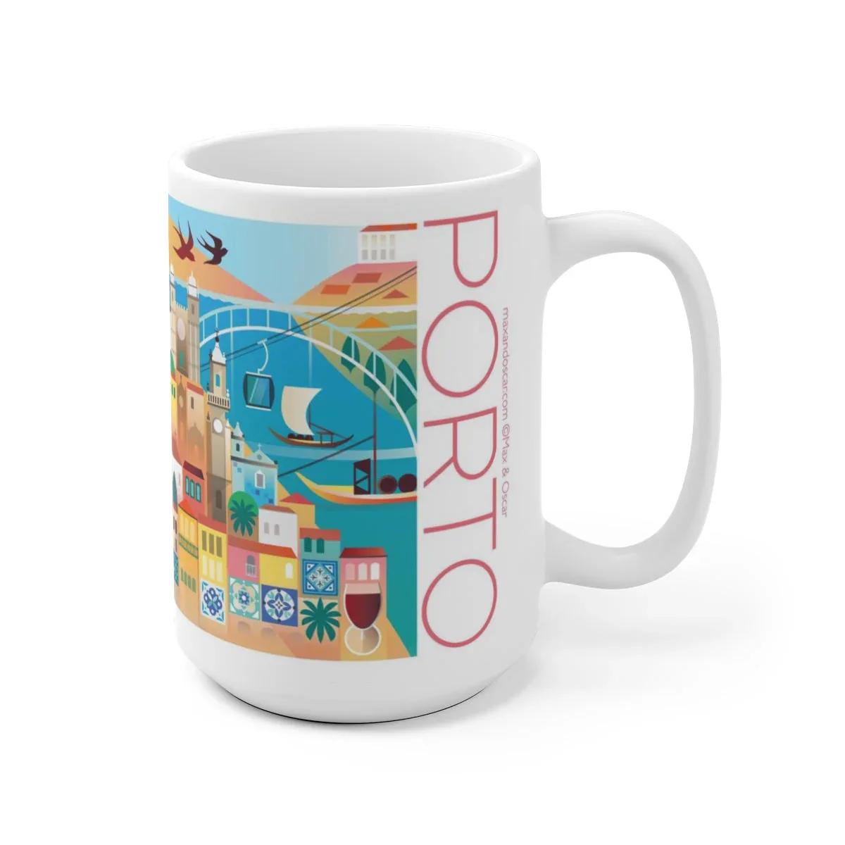 PORTO 11 OZ OR 15 OZ CERAMIC MUG - Image 3