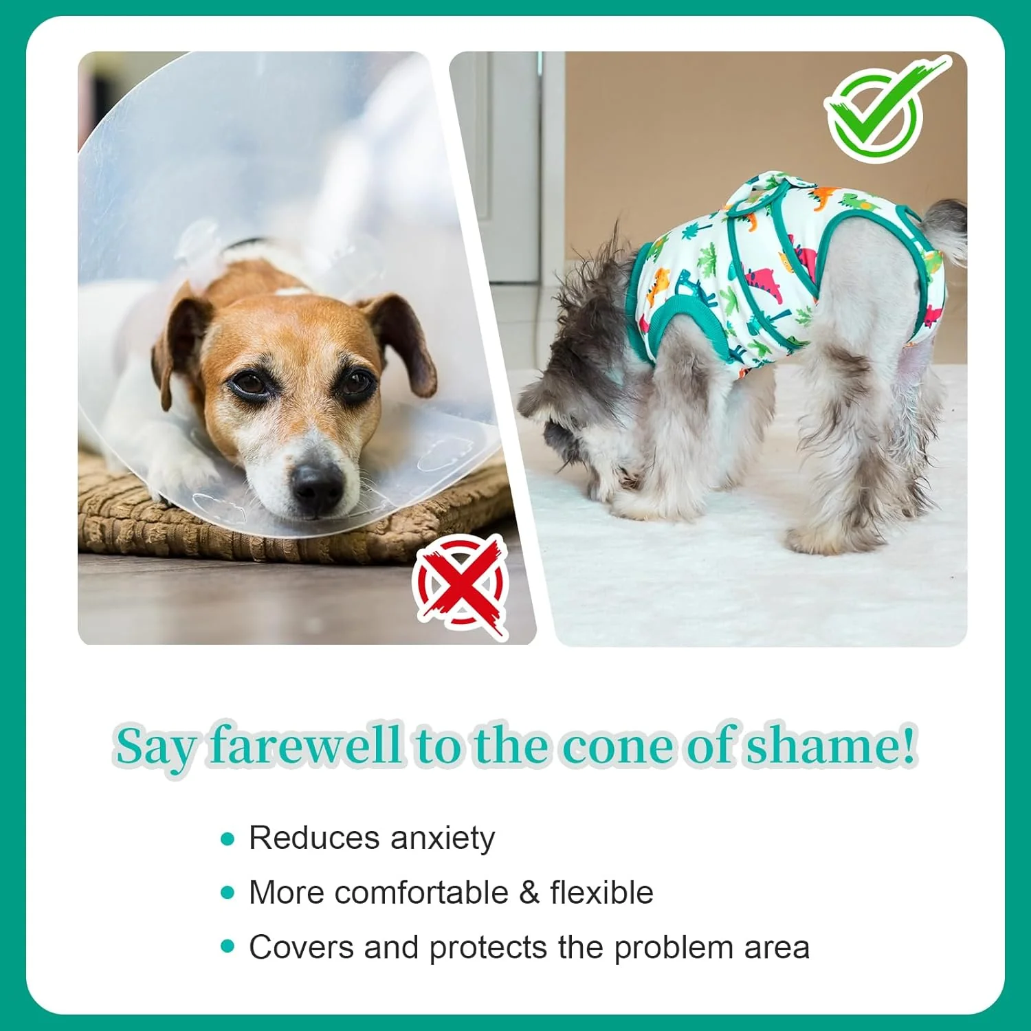 Post Surgery Dog Recovery Suit | Comfortable & Stylish Pet Wear - Image 10