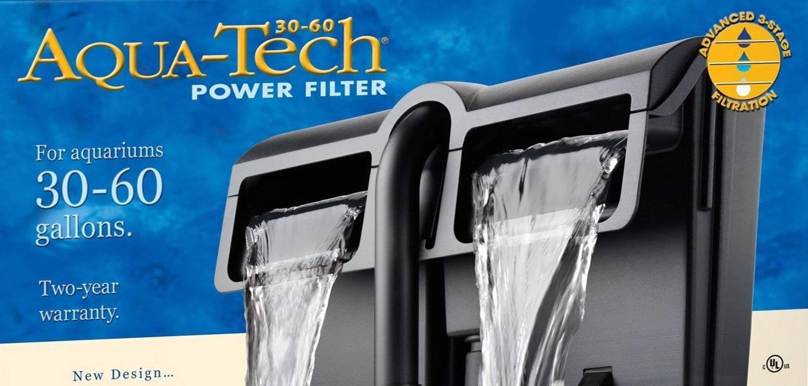Power Aquarium Filter 3-Step Filtration, 30-60 Gallons - Image 3