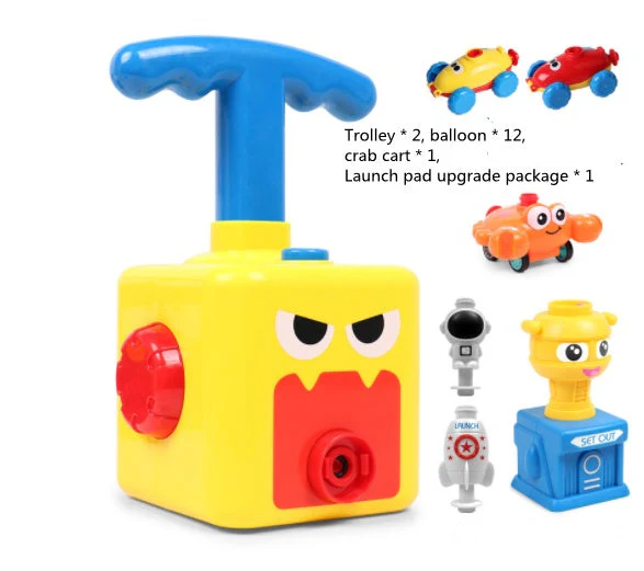 Power Balloon Launch Tower Toy Puzzle  Education Inertia Air Power Balloon Car Science Experimen Toy For Children Gift - Image 13