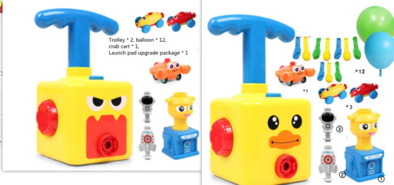 Power Balloon Launch Tower Toy Puzzle  Education Inertia Air Power Balloon Car Science Experimen Toy For Children Gift - Image 15