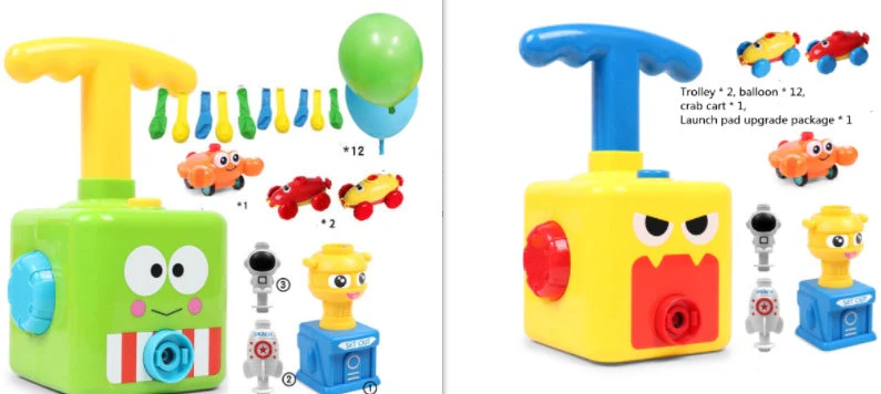 Power Balloon Launch Tower Toy Puzzle  Education Inertia Air Power Balloon Car Science Experimen Toy For Children Gift - Image 16