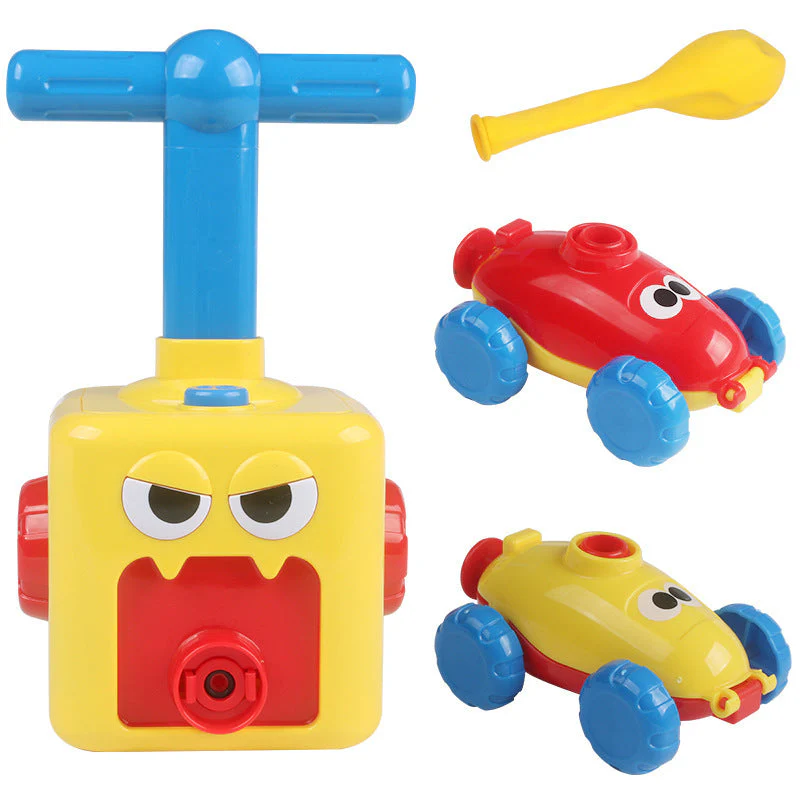 Power Balloon Launch Tower Toy Puzzle  Education Inertia Air Power Balloon Car Science Experimen Toy For Children Gift - Image 2