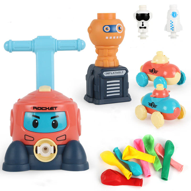 Power Balloon Launch Tower Toy Puzzle  Education Inertia Air Power Balloon Car Science Experimen Toy For Children Gift - Image 23