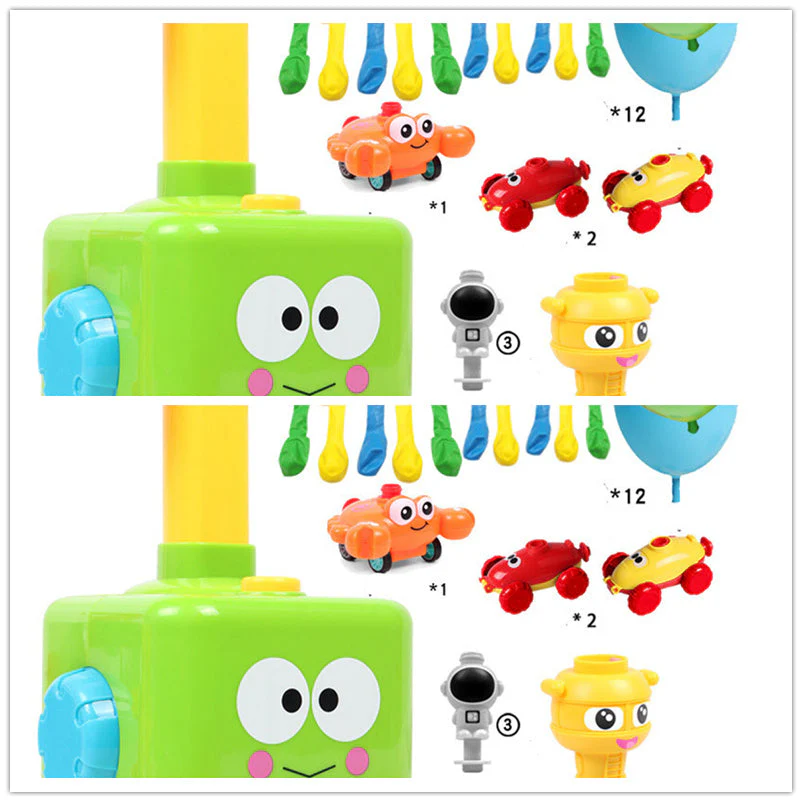 Power Balloon Launch Tower Toy Puzzle  Education Inertia Air Power Balloon Car Science Experimen Toy For Children Gift - Image 26