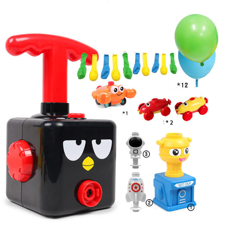 Power Balloon Launch Tower Toy Puzzle  Education Inertia Air Power Balloon Car Science Experimen Toy For Children Gift - Image 27