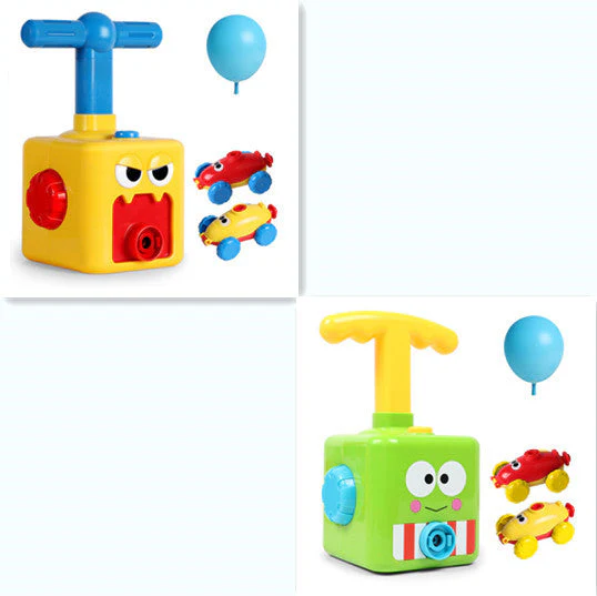 Power Balloon Launch Tower Toy Puzzle  Education Inertia Air Power Balloon Car Science Experimen Toy For Children Gift - Image 31