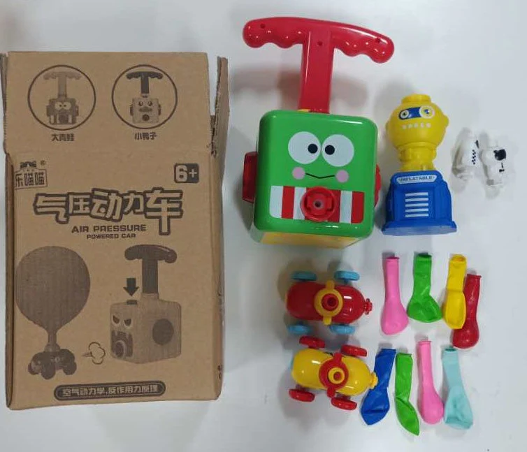 Power Balloon Launch Tower Toy Puzzle  Education Inertia Air Power Balloon Car Science Experimen Toy For Children Gift - Image 35