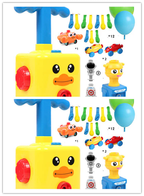 Power Balloon Launch Tower Toy Puzzle  Education Inertia Air Power Balloon Car Science Experimen Toy For Children Gift - Image 36