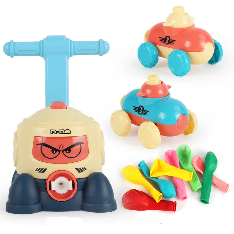 Power Balloon Launch Tower Toy Puzzle  Education Inertia Air Power Balloon Car Science Experimen Toy For Children Gift - Image 37