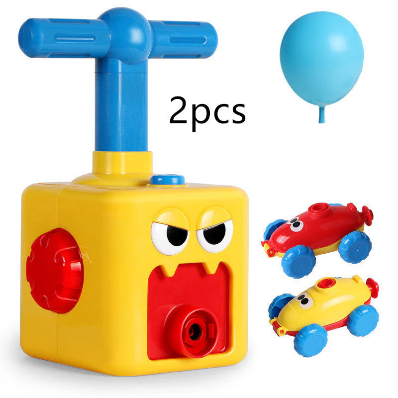 Power Balloon Launch Tower Toy Puzzle  Education Inertia Air Power Balloon Car Science Experimen Toy For Children Gift - Image 38