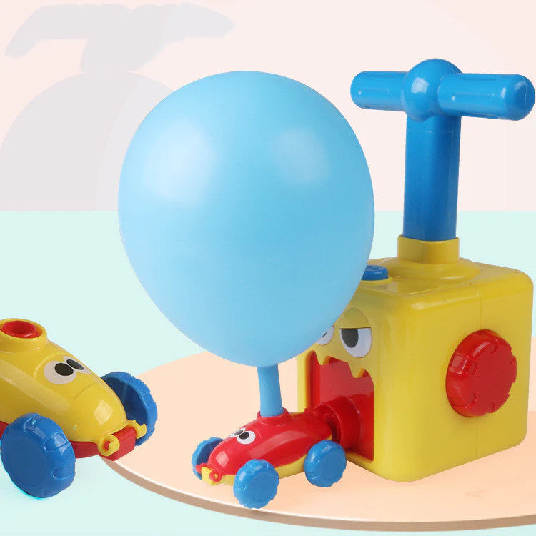Power Balloon Launch Tower Toy Puzzle  Education Inertia Air Power Balloon Car Science Experimen Toy For Children Gift - Image 4