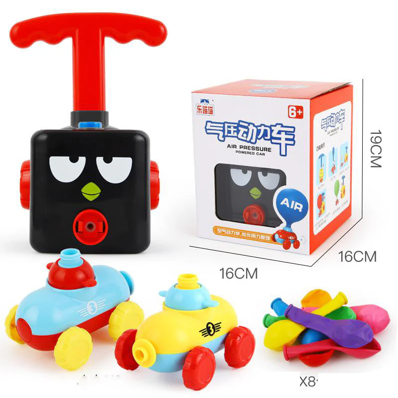 Power Balloon Launch Tower Toy Puzzle  Education Inertia Air Power Balloon Car Science Experimen Toy For Children Gift - Image 43