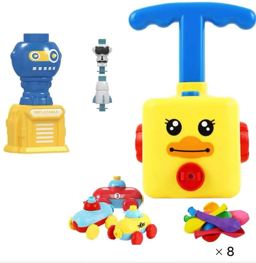 Power Balloon Launch Tower Toy Puzzle  Education Inertia Air Power Balloon Car Science Experimen Toy For Children Gift - Image 46