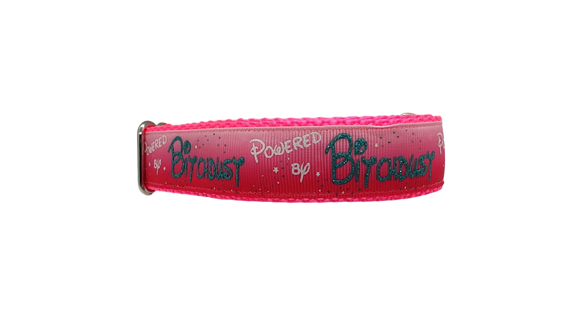 Powered By Bitchdust Nylon Dog Collar - Image 3