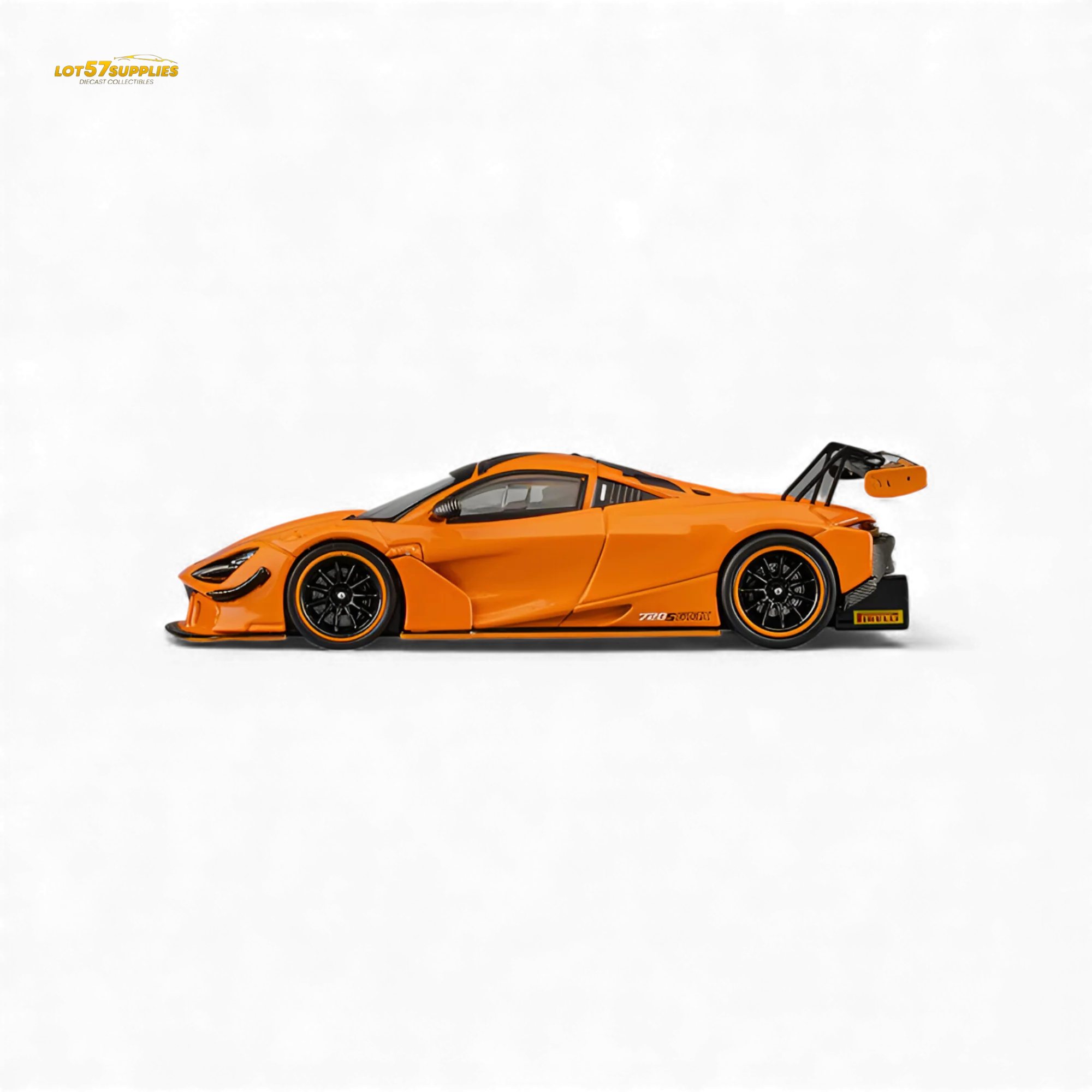 (Pre-Order) CM Model McLaren 720S GT3X Papaya Orange 1:64 - Image 2