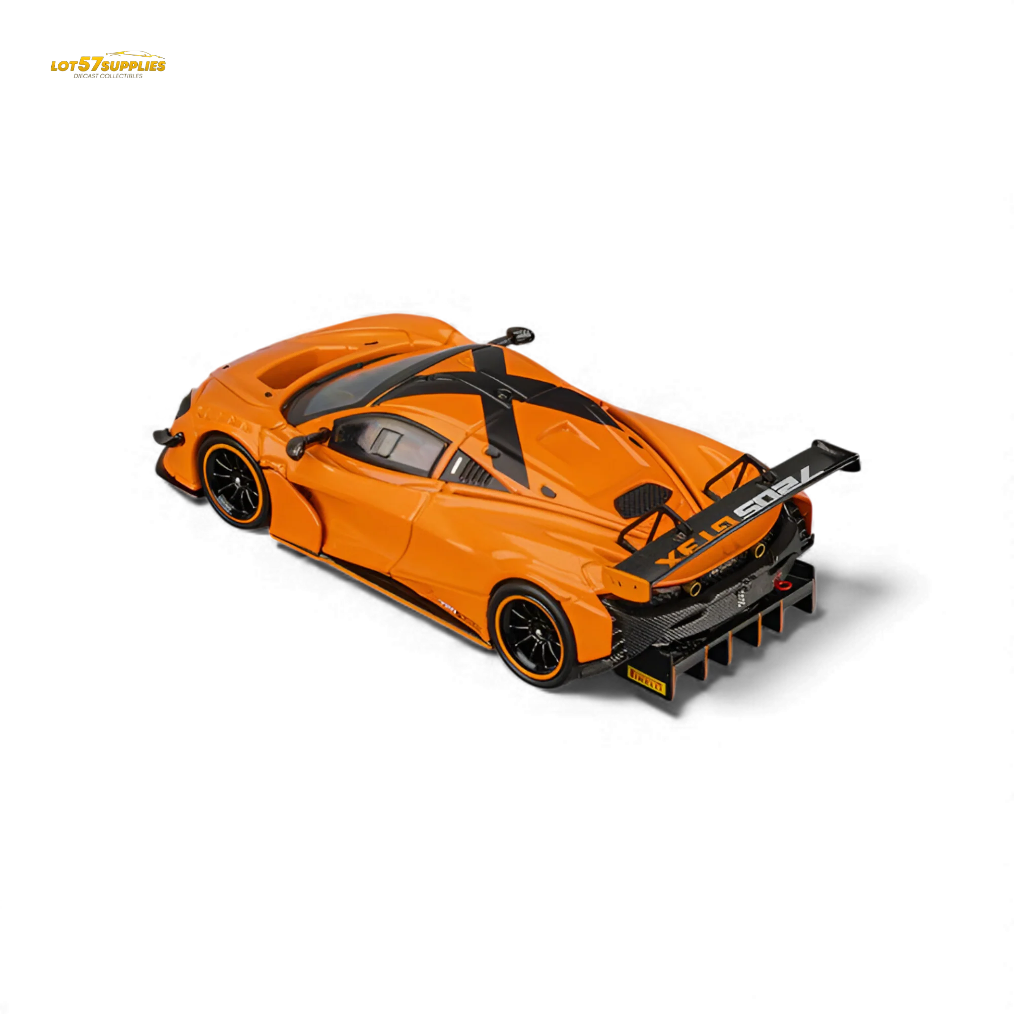 (Pre-Order) CM Model McLaren 720S GT3X Papaya Orange 1:64 - Image 3