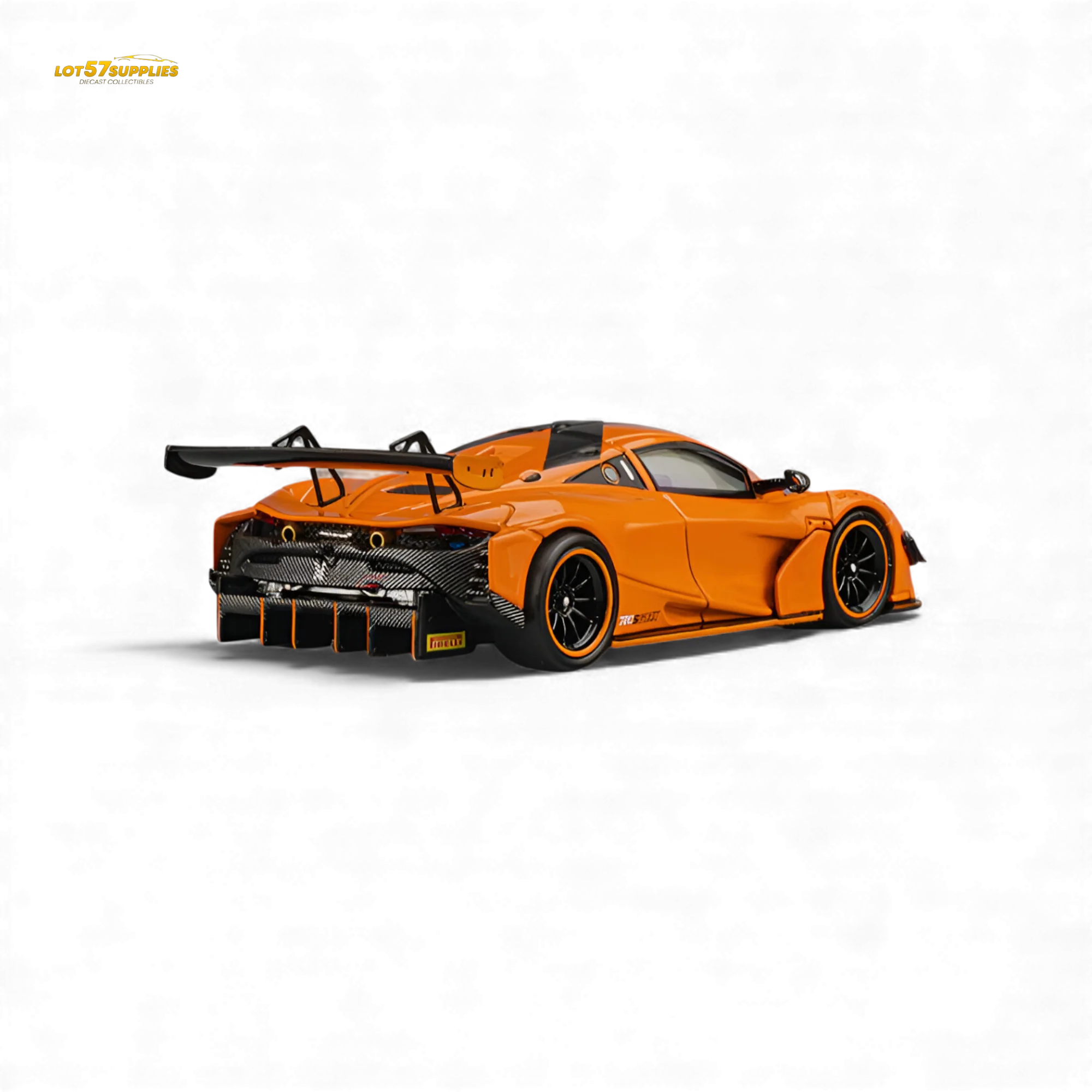 (Pre-Order) CM Model McLaren 720S GT3X Papaya Orange 1:64 - Image 4