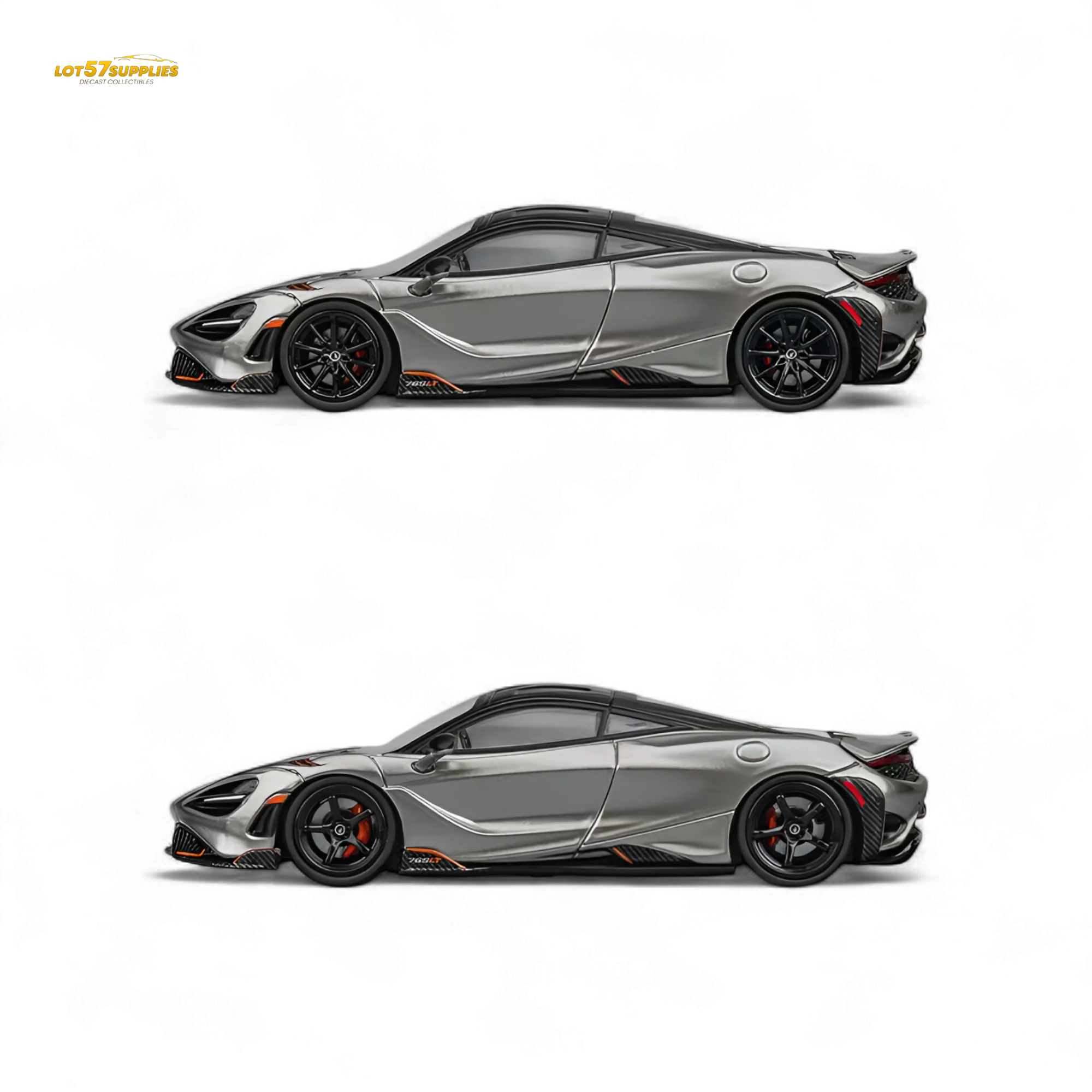 (Pre-Order) CM Model McLaren 765LT Silver Gray 1:64 - Image 3