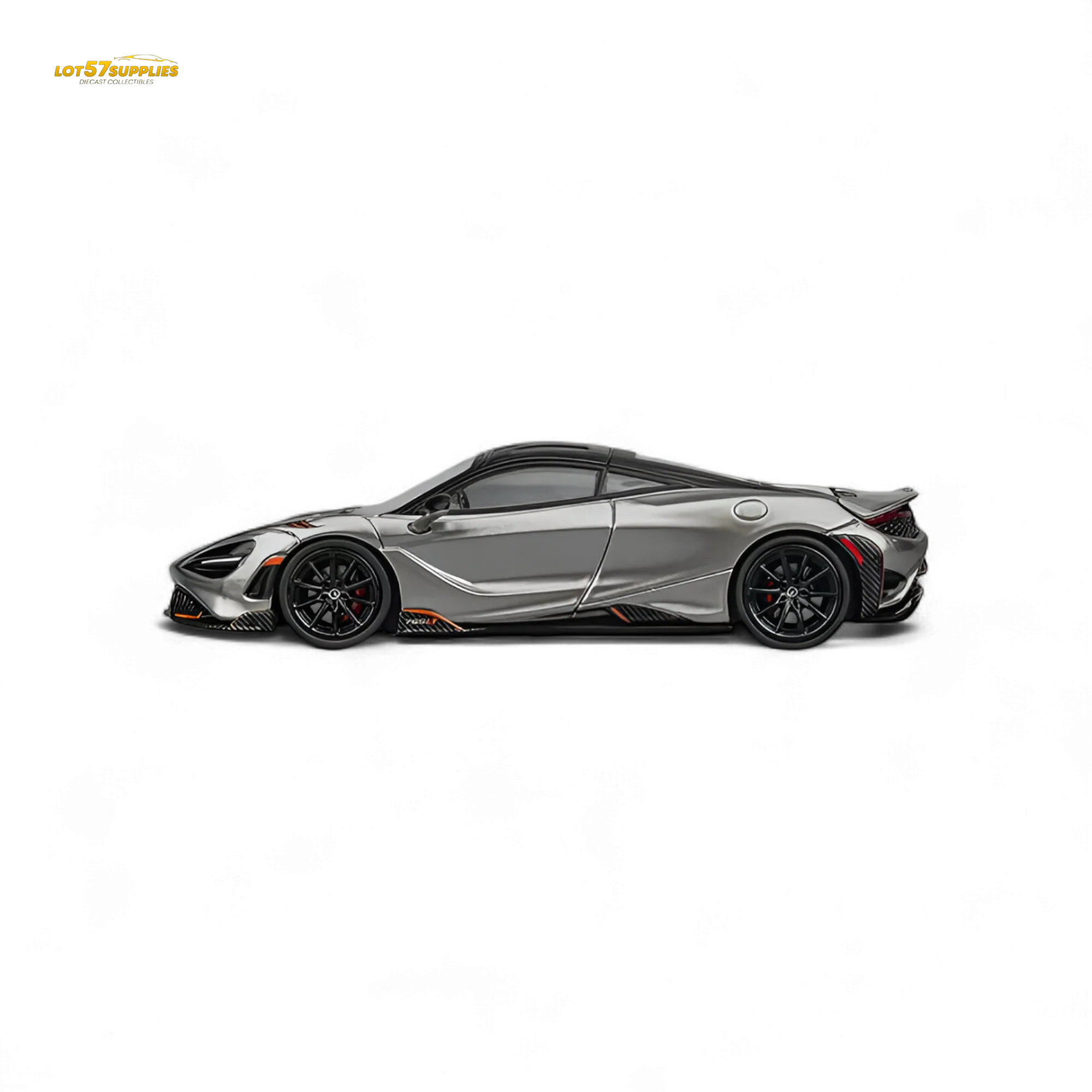(Pre-Order) CM Model McLaren 765LT Silver Gray 1:64 - Image 4