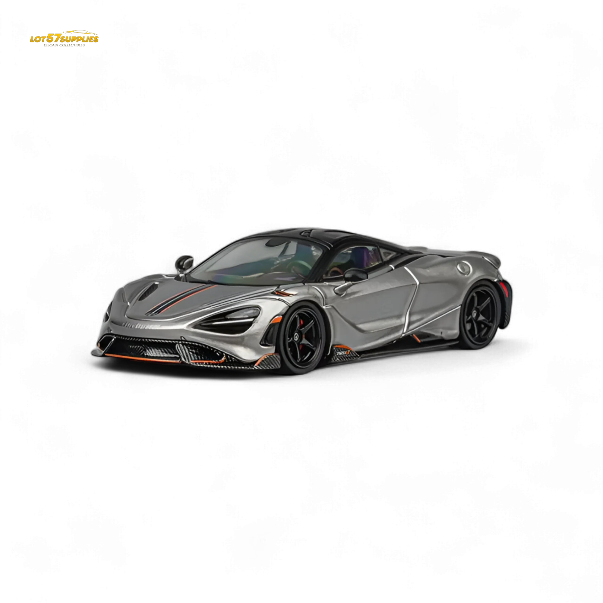 (Pre-Order) CM Model McLaren 765LT Silver Gray 1:64 - Image 5