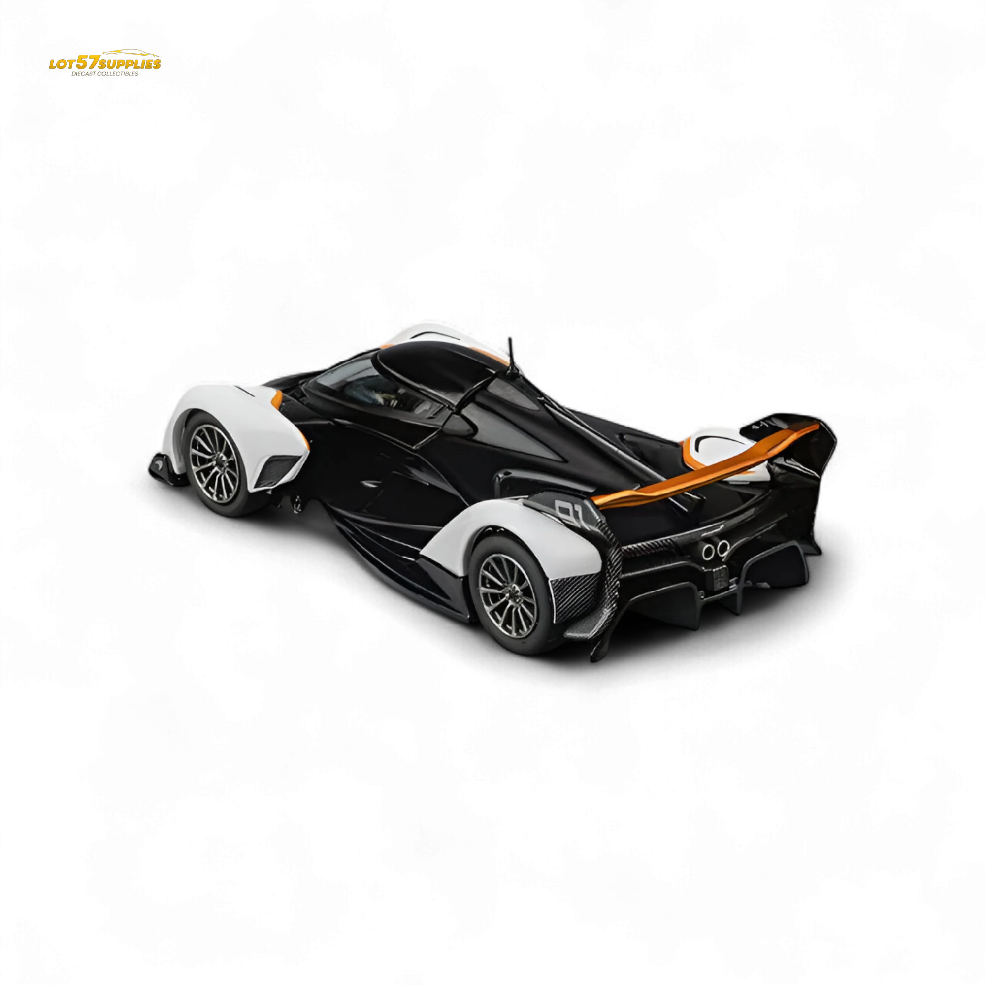 (Pre-Order) CM Model McLaren Solus GT Black White 1:64 - Image 2