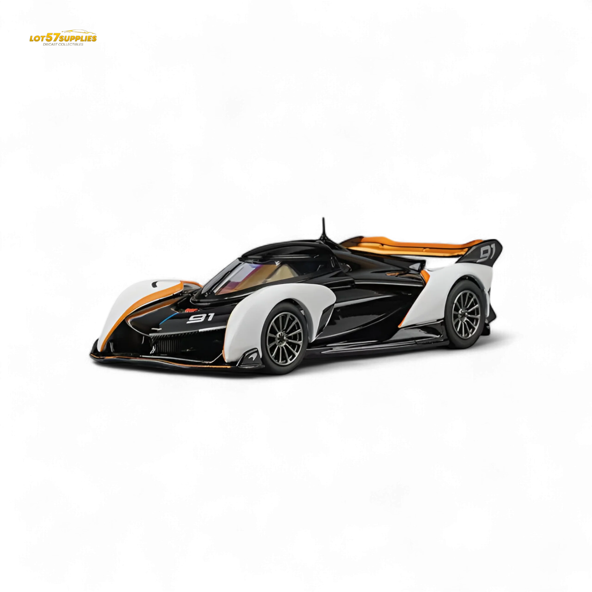 (Pre-Order) CM Model McLaren Solus GT Black White 1:64 - Image 5