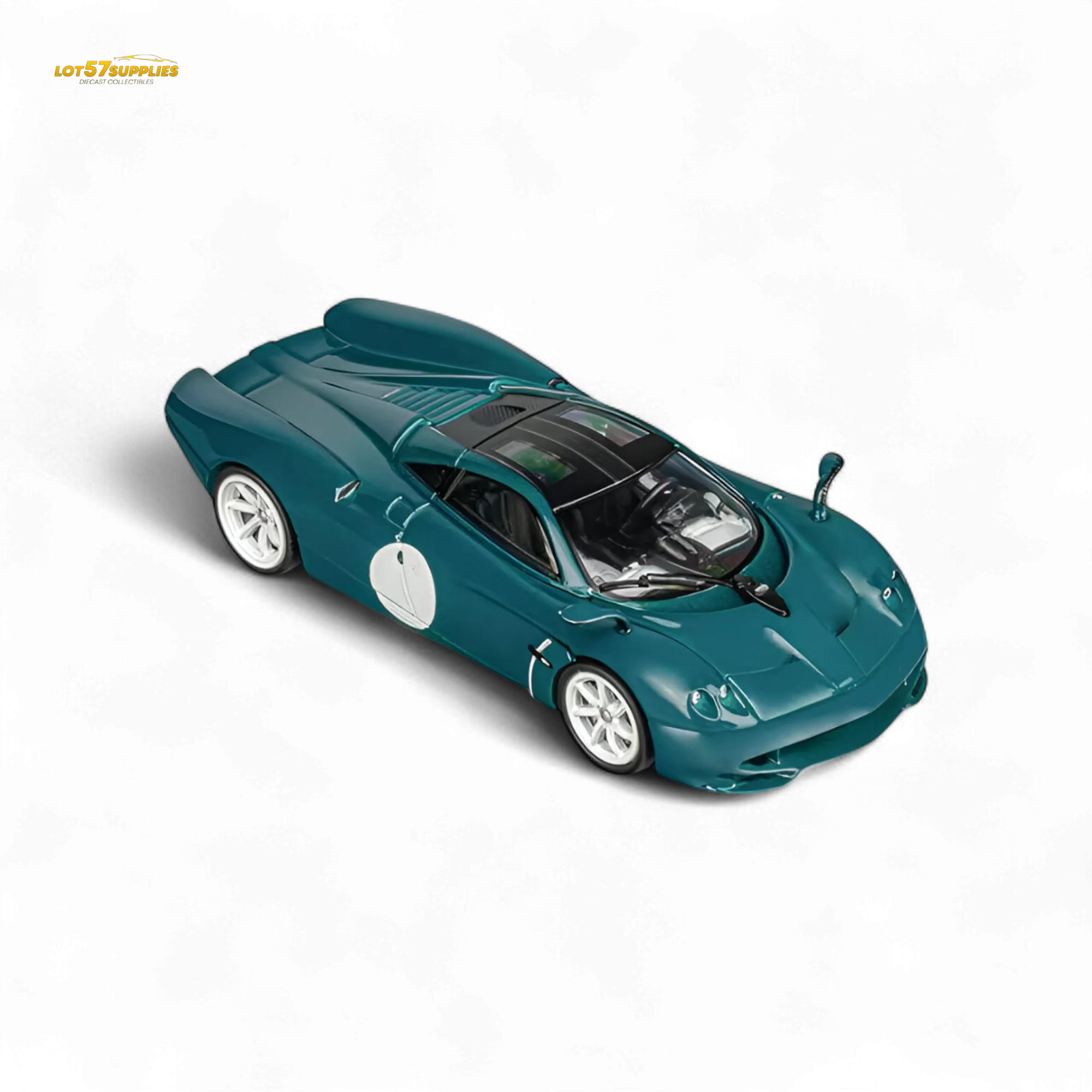 (Pre-Order) CM Model Pagani Codalunga Green 1:64 - Image 2