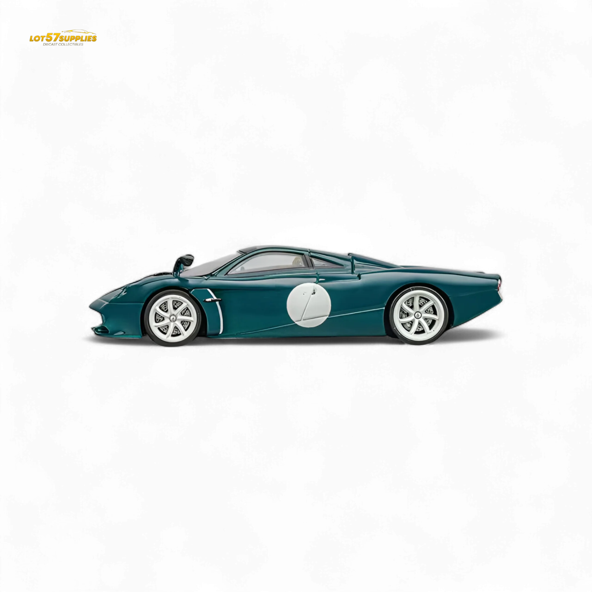 (Pre-Order) CM Model Pagani Codalunga Green 1:64 - Image 4