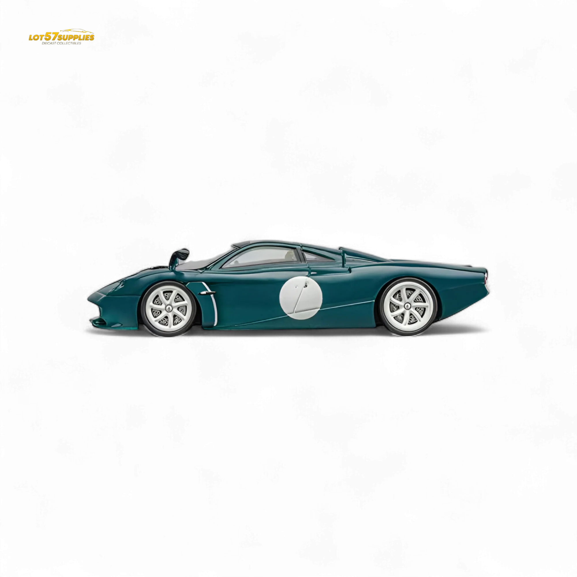 (Pre-Order) CM Model Pagani Codalunga Green 1:64 - Image 5