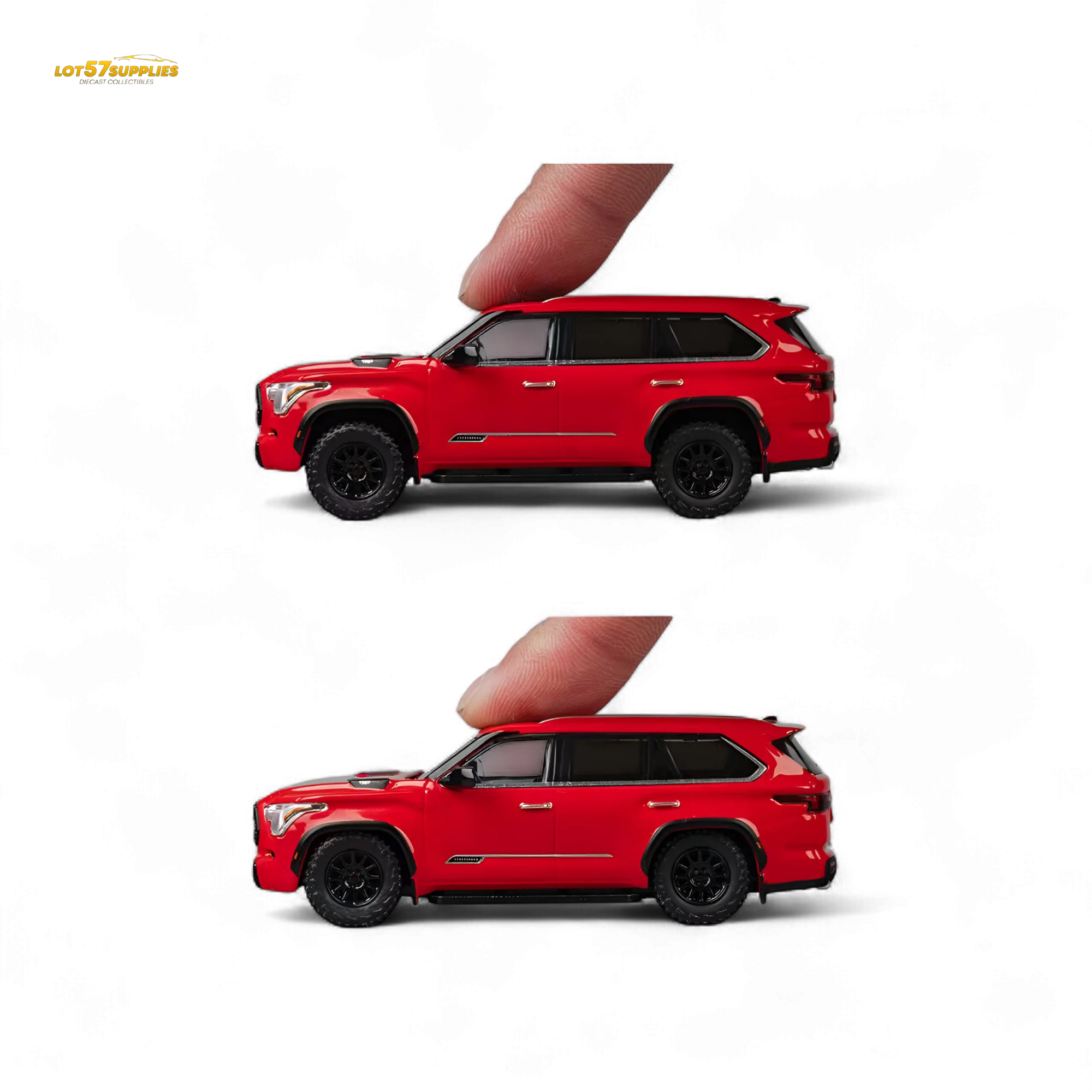 (Pre-Order) CM Model Toyota Sequoia Red 1:64 - Image 2