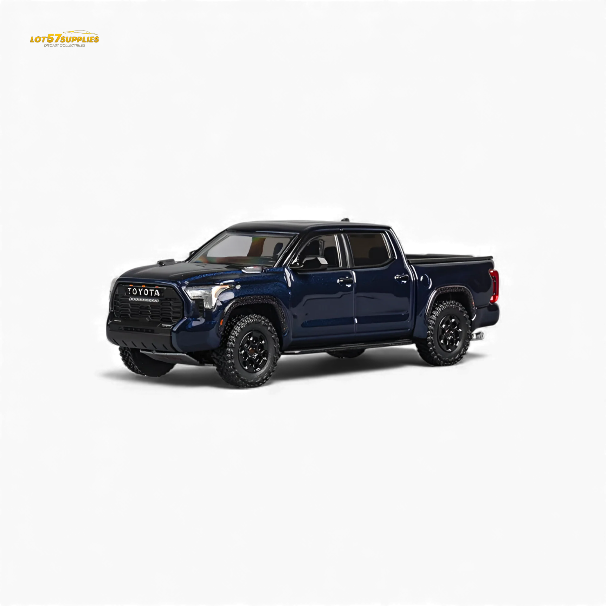 (Pre-Order) CM MODEL Toyota Tundra Metallic Blue 1:64 - Image 2