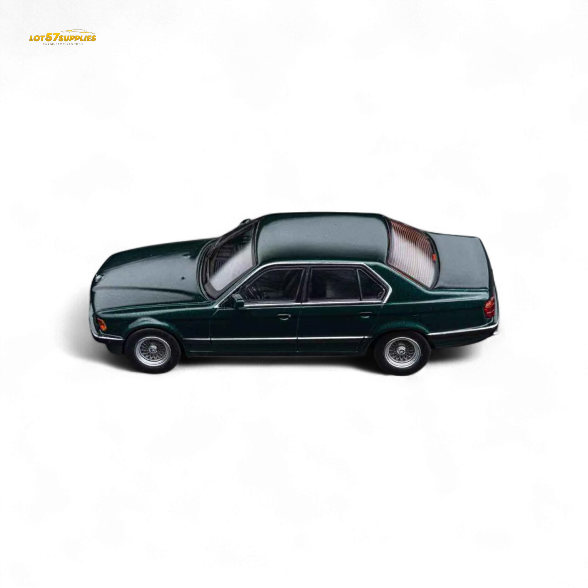 (Pre-Order) DCM BMW E32 7-Series Sedan Oxford Metallic Green 1:64 - Image 3