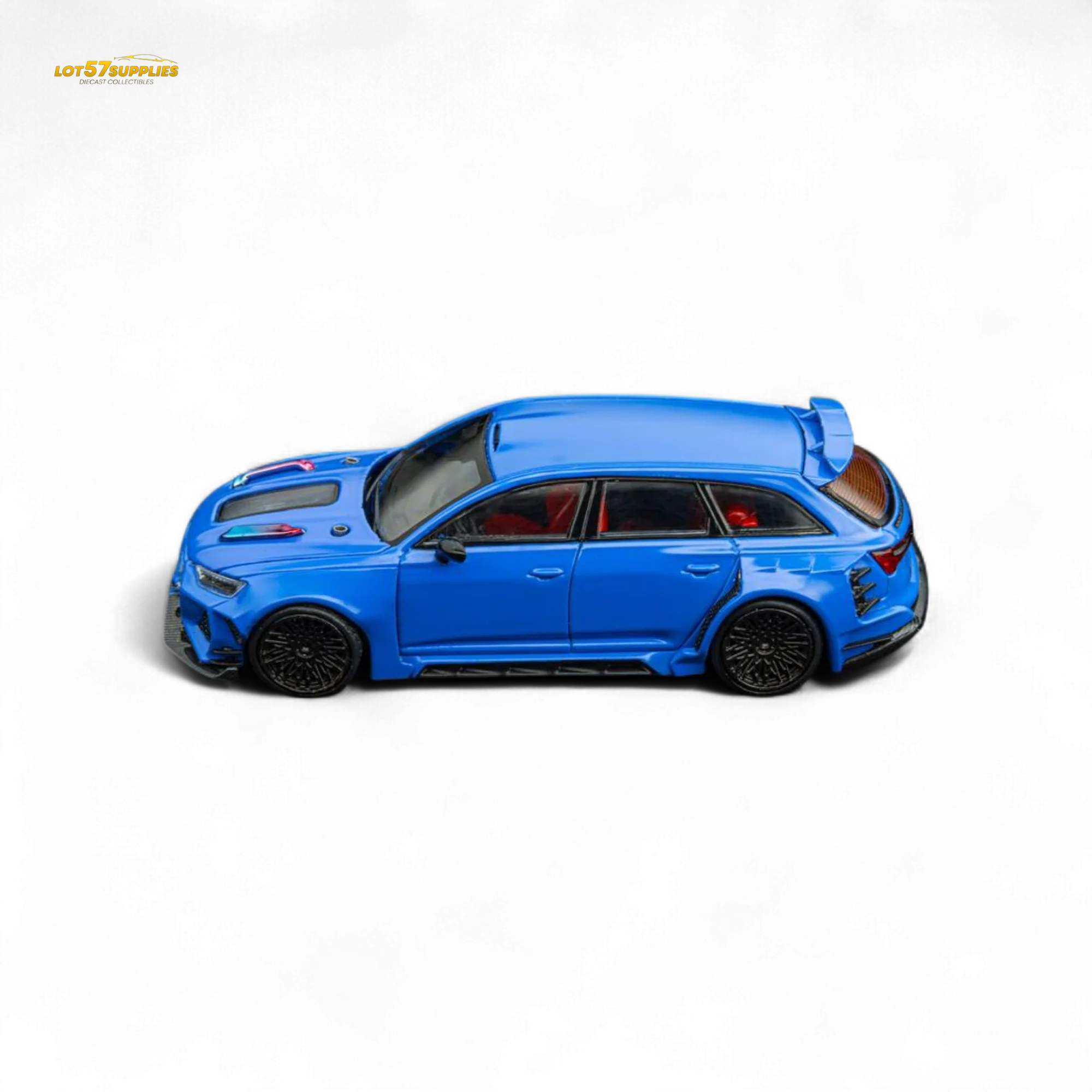 (Pre-Order) DCM Modified Audi RS6 Wagon Blue 1:64 - Image 5