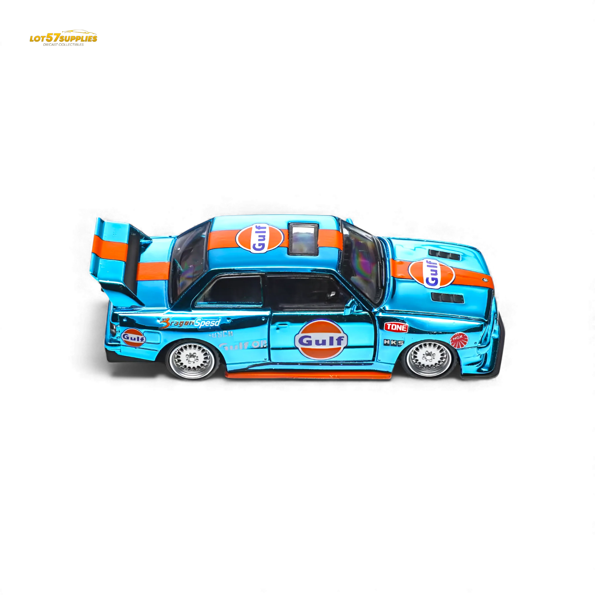 (Pre-Order) Demon King Auto BMW E30 Gulf 1:64 - Image 2