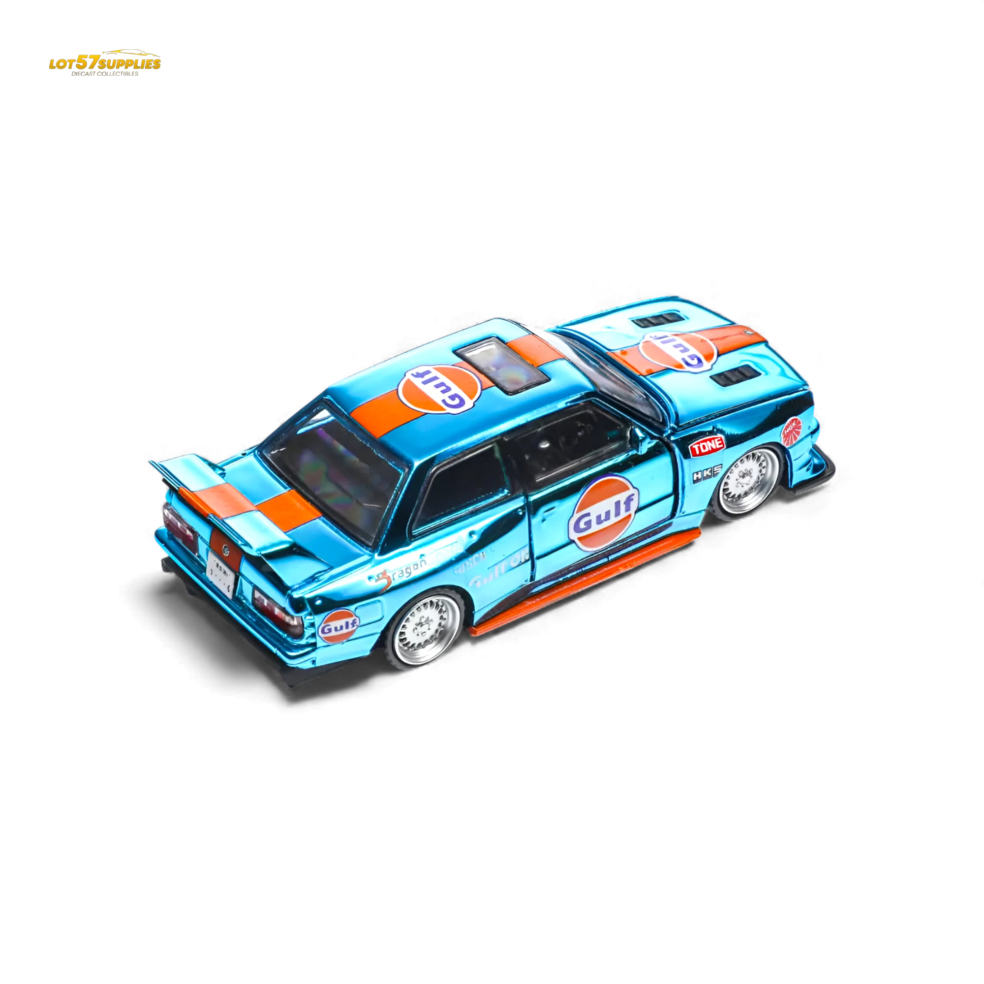 (Pre-Order) Demon King Auto BMW E30 Gulf 1:64 - Image 5