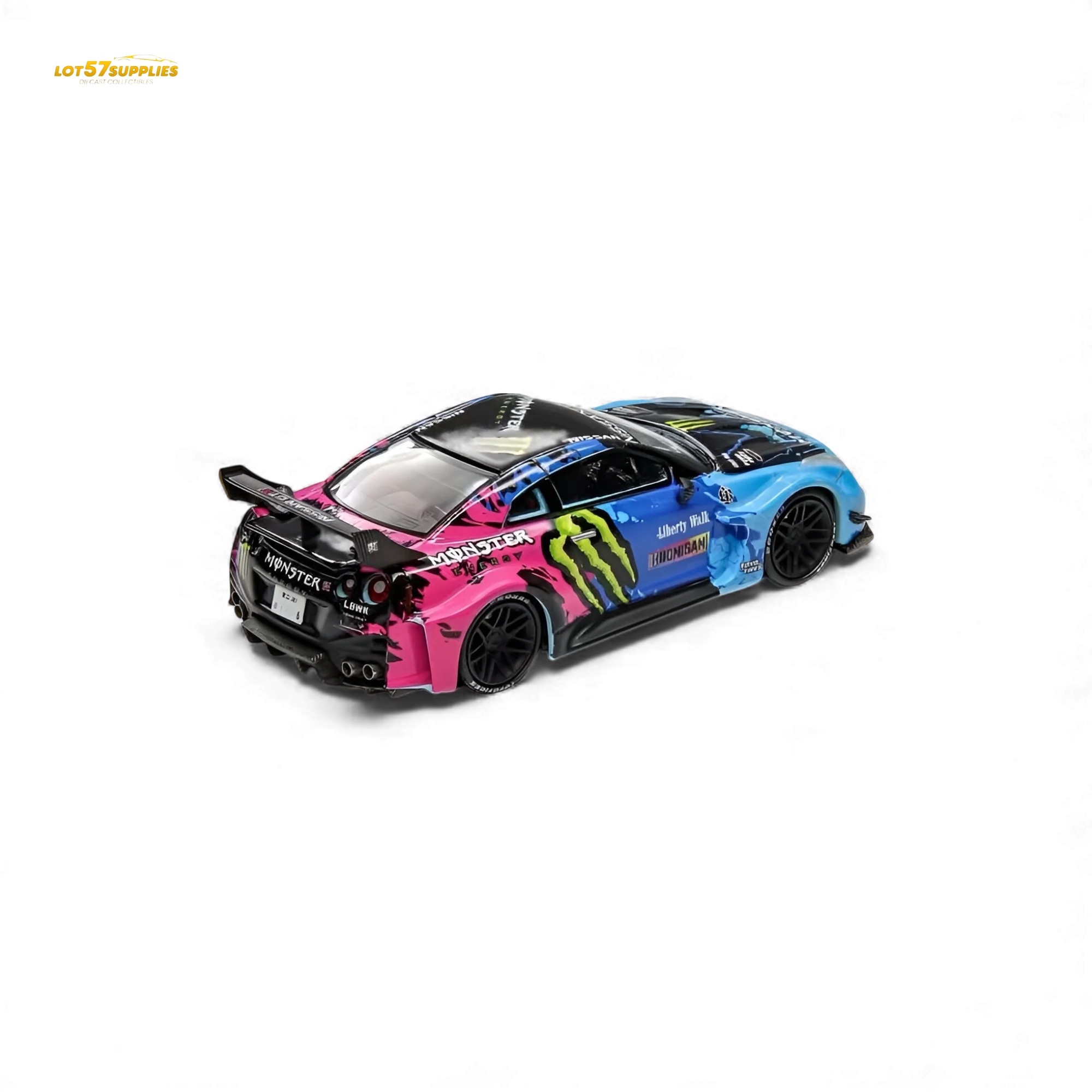 (Pre-Order) Demon King Auto GT-R R35 LBWK Monster Livery 1:64 - Image 4