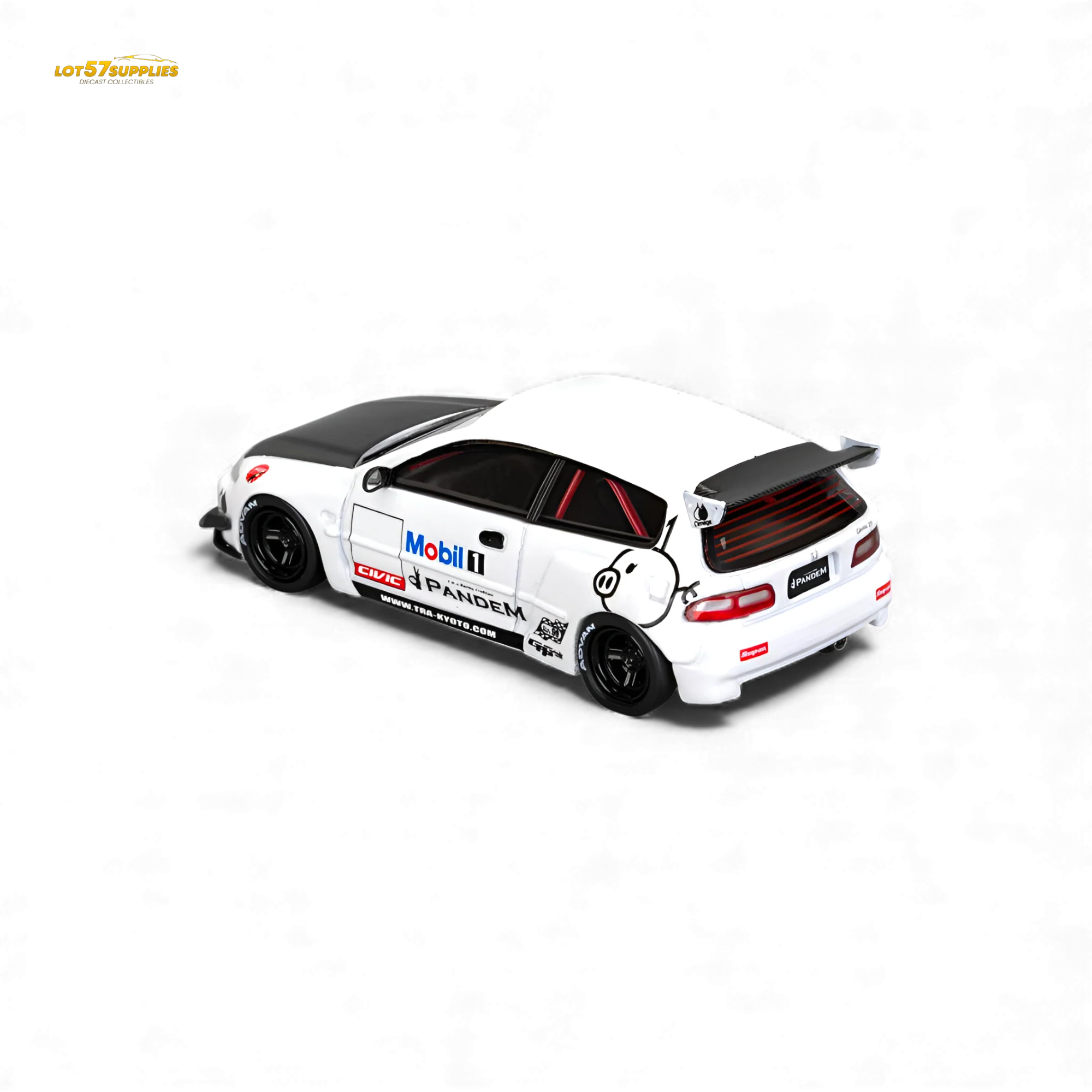 (Pre-Order) Et Model Honda Civic EG6 Mobil 1 Livery 1:64 - Image 6