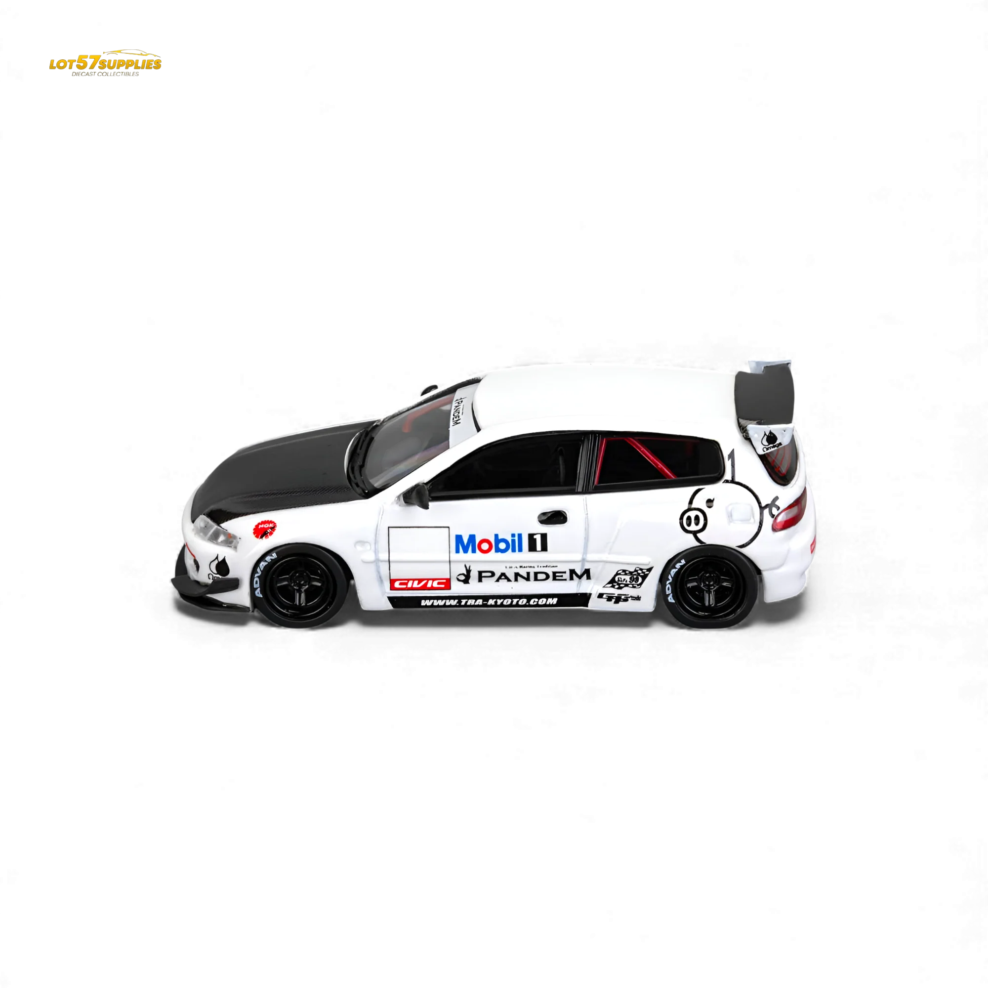 (Pre-Order) Et Model Honda Civic EG6 Mobil 1 Livery 1:64 - Image 7