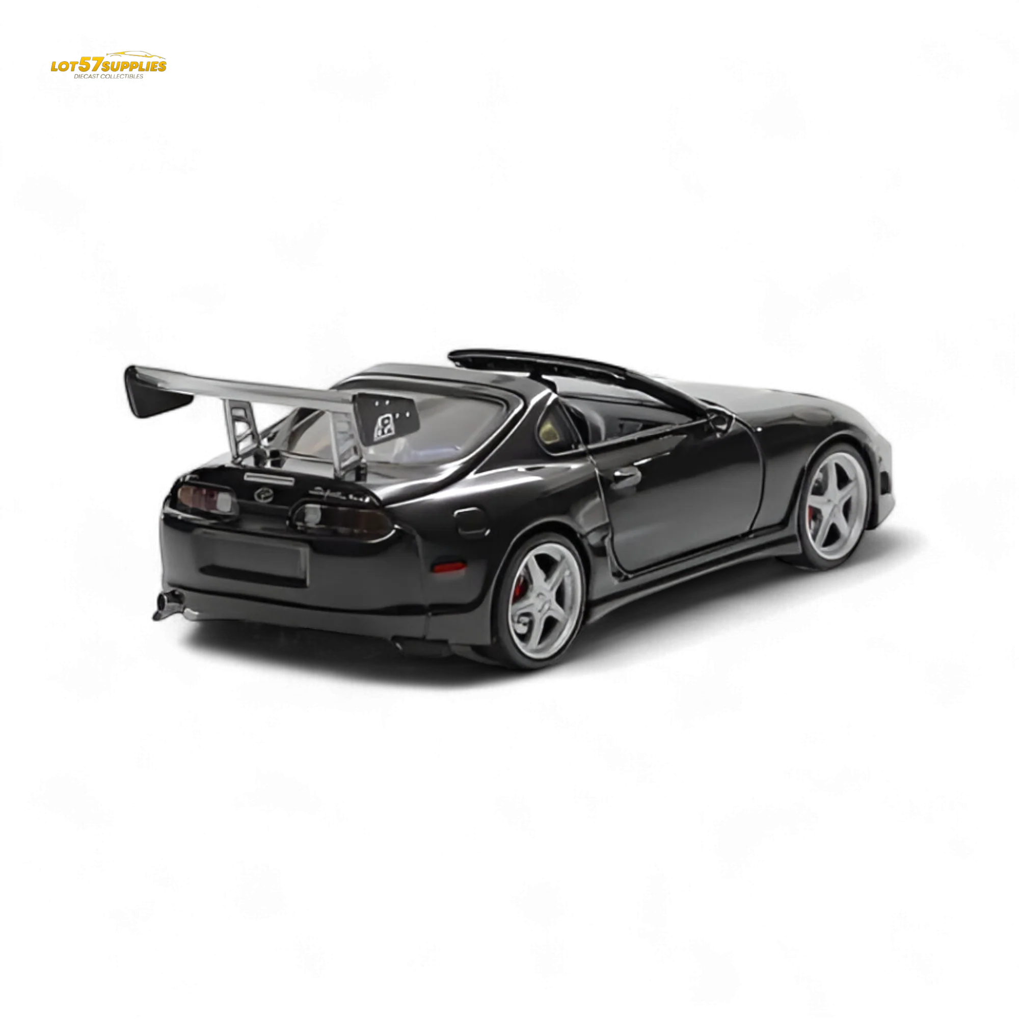 (Pre-Order) Fast Speed Supra Targa Black 1:64 - Image 3